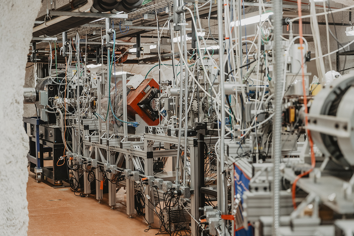 CASPAR's beamline